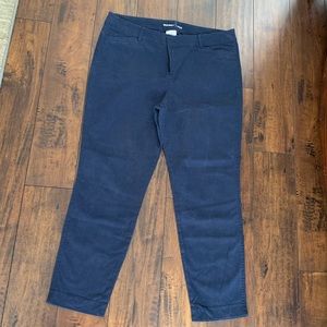 Navy Blue Pixie Chino Dress Pants